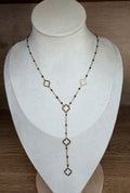 Collier Pendant Trèfles – Acier Inoxydable Doré