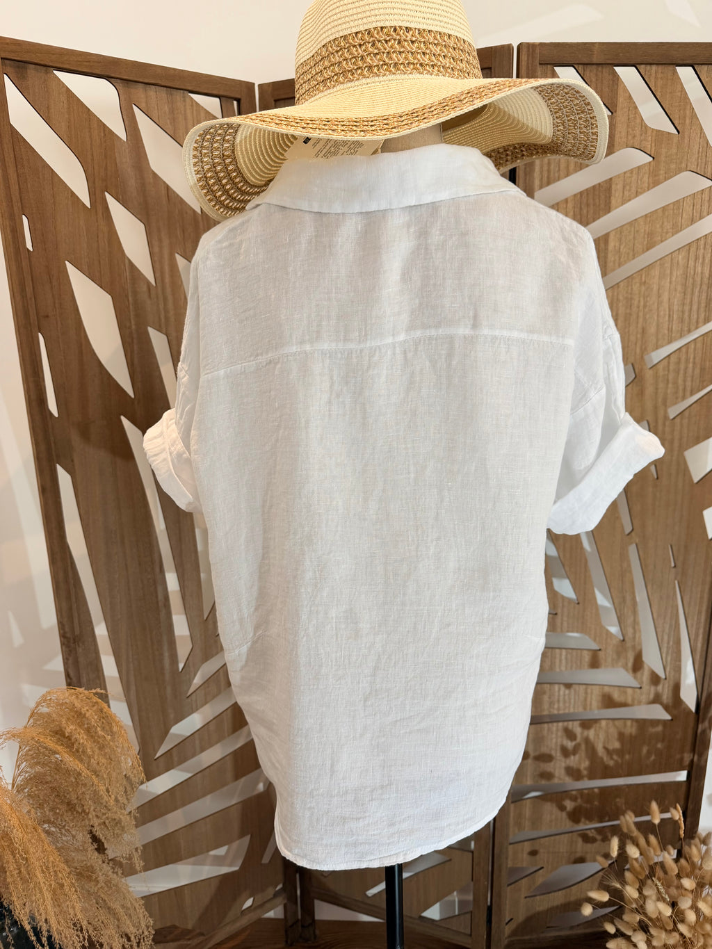 Chemise en Lin "Made in Italy" - Fleur de Lin