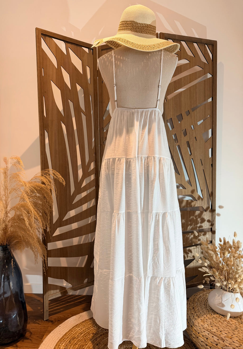 Robe longue légère et aérienne – Idéale plage