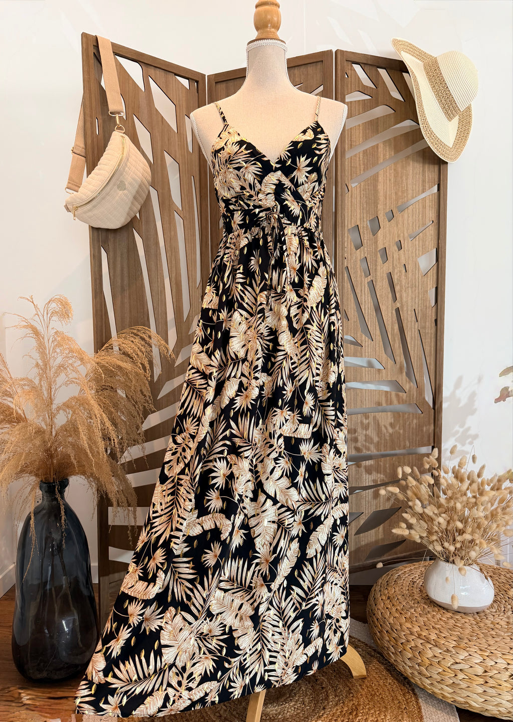 Robe longue Bohème chic