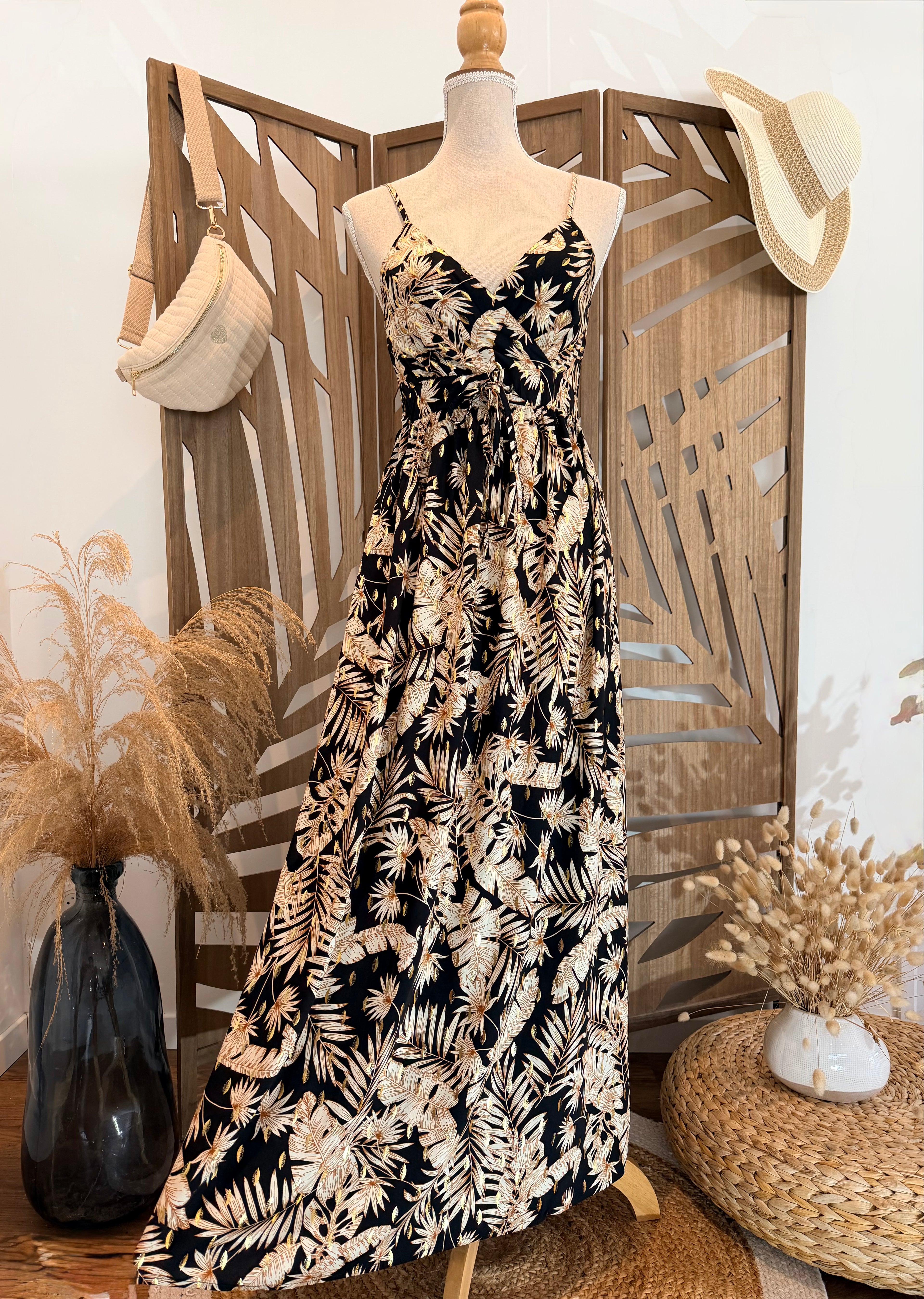 Robe longue Bohème chic