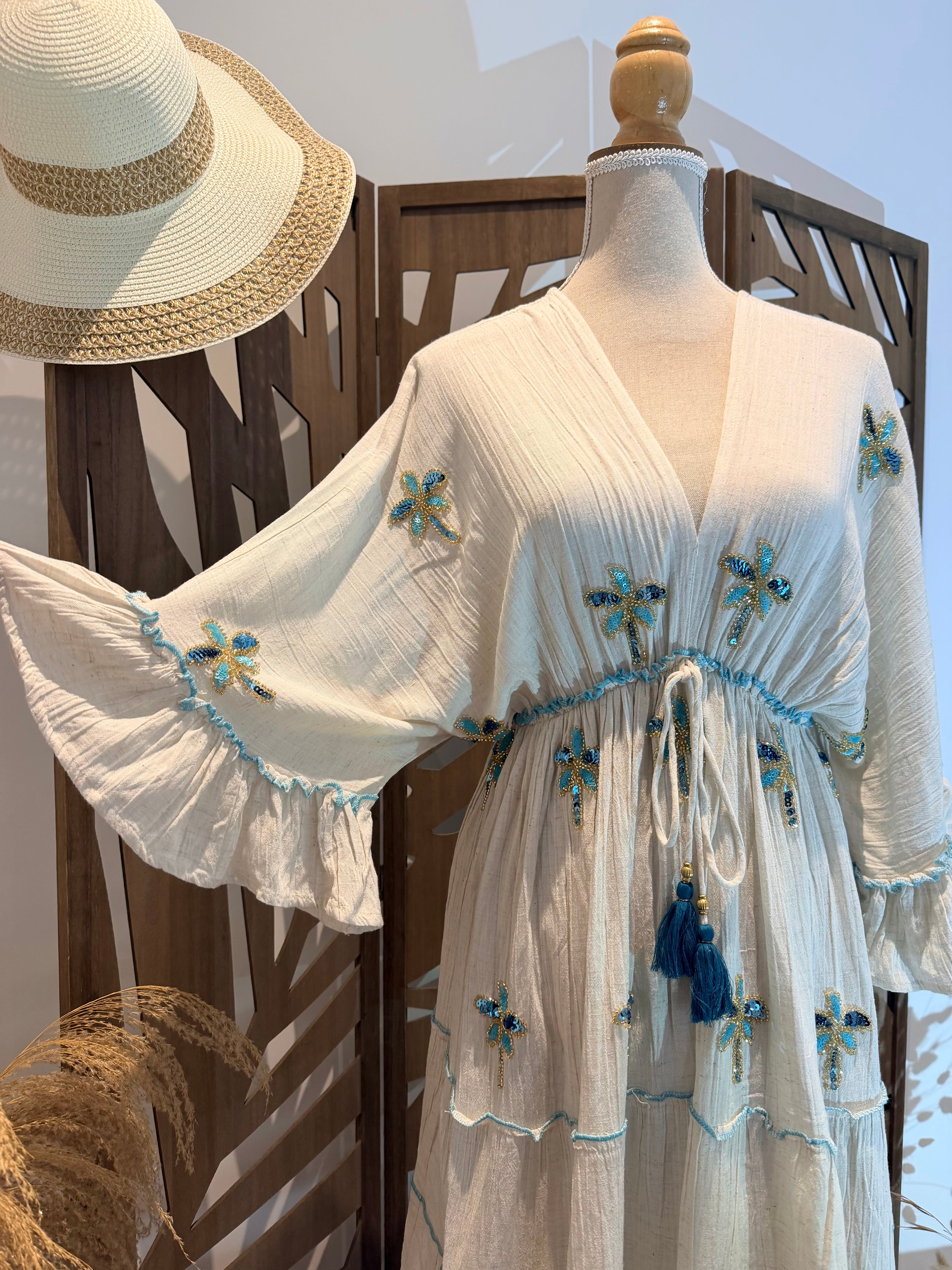 Robe courte Bohème chic