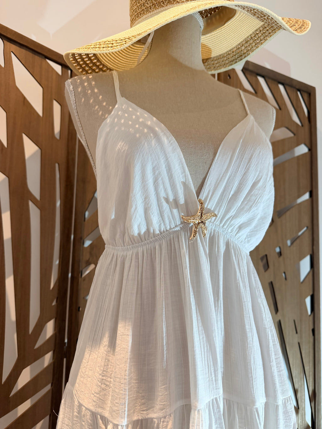 Robe longue légère et aérienne – Idéale plage