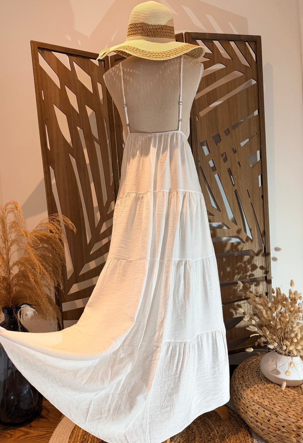 Robe longue légère et aérienne – Idéale plage