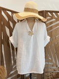 Chemise en Lin "Made in Italy" - Fleur de Lin