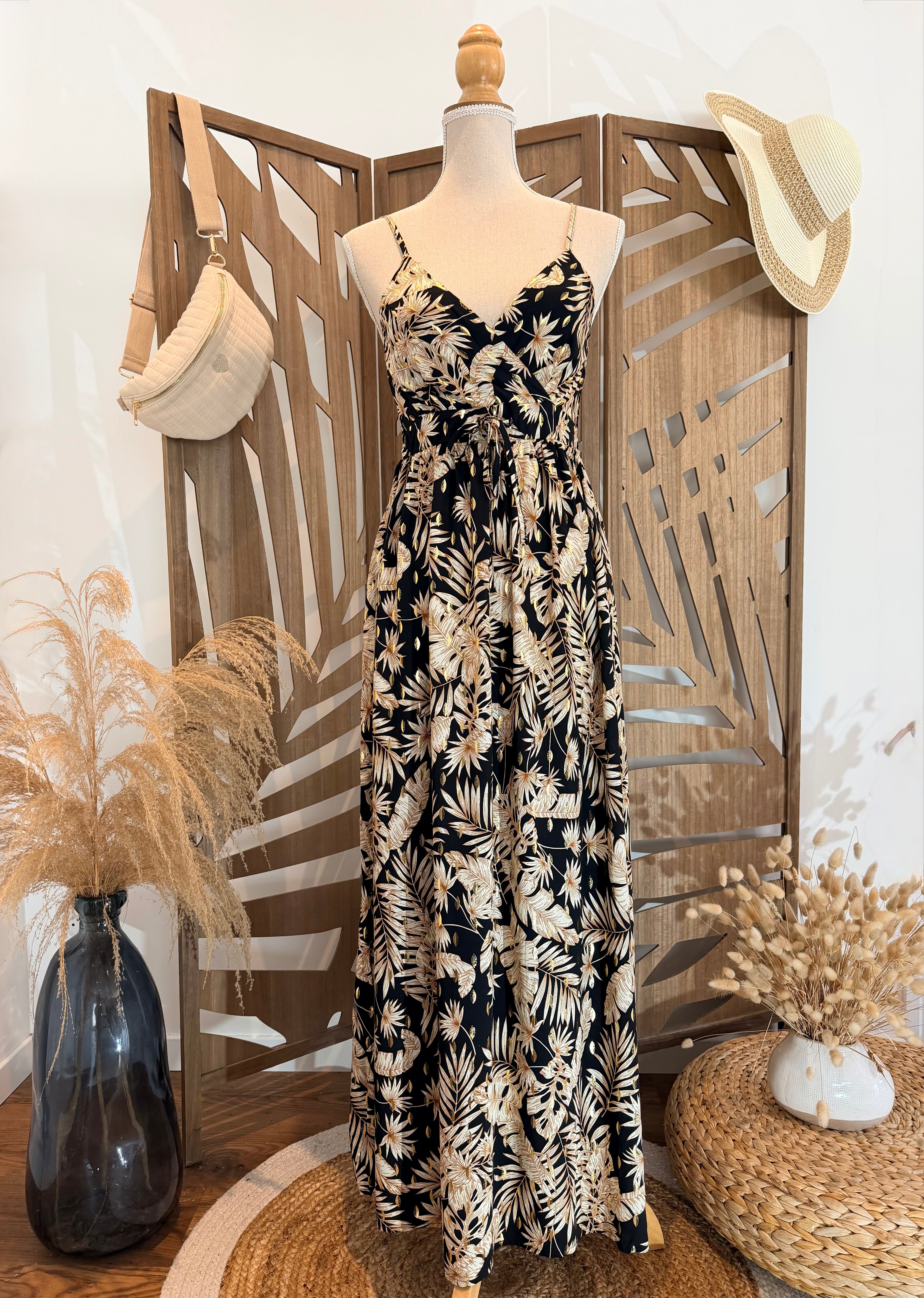 Robe longue Bohème chic